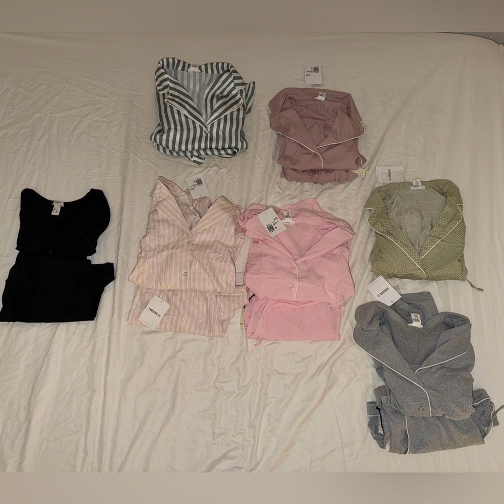 Assortment of Matching PJ Sets (all size SMALL)